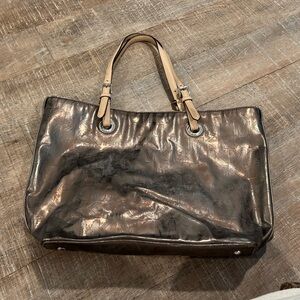 Michael Kors Pewter Tote
